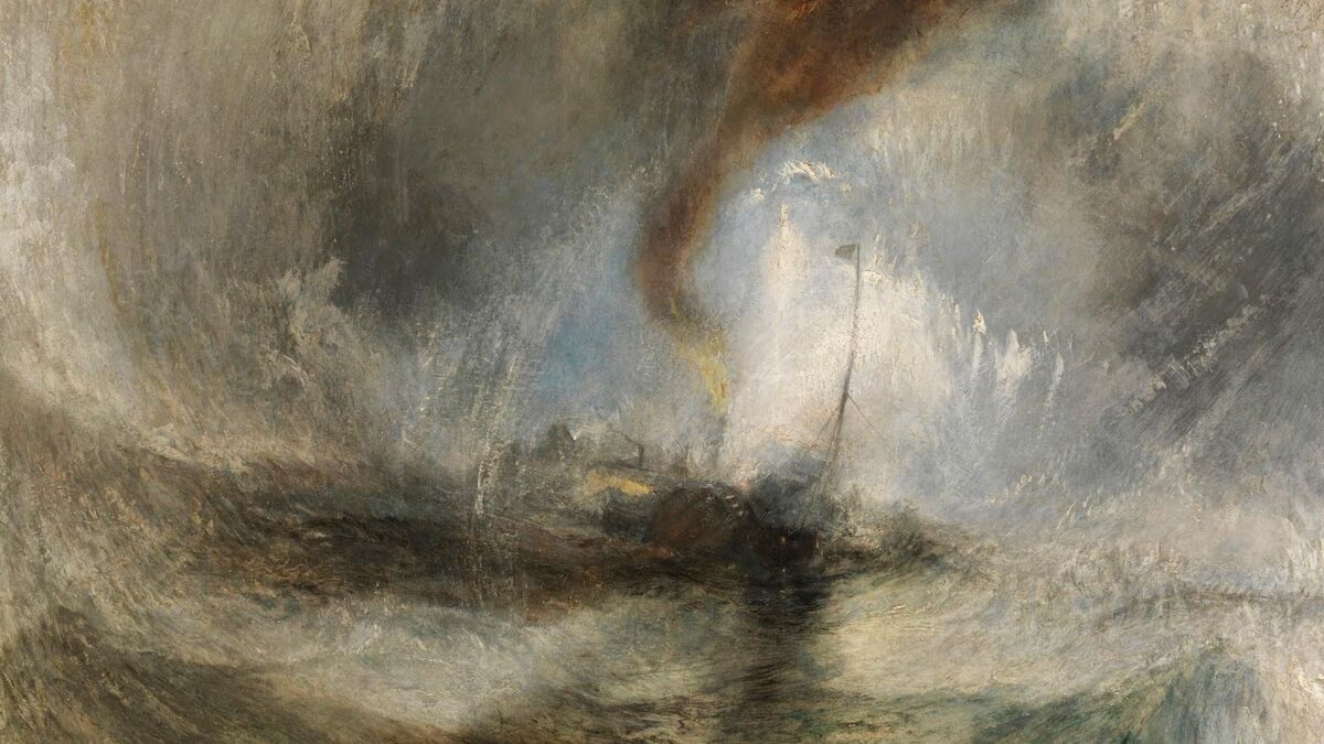 The Fighting Temeraire Tugged to Her Last Berth to Be Broken Up