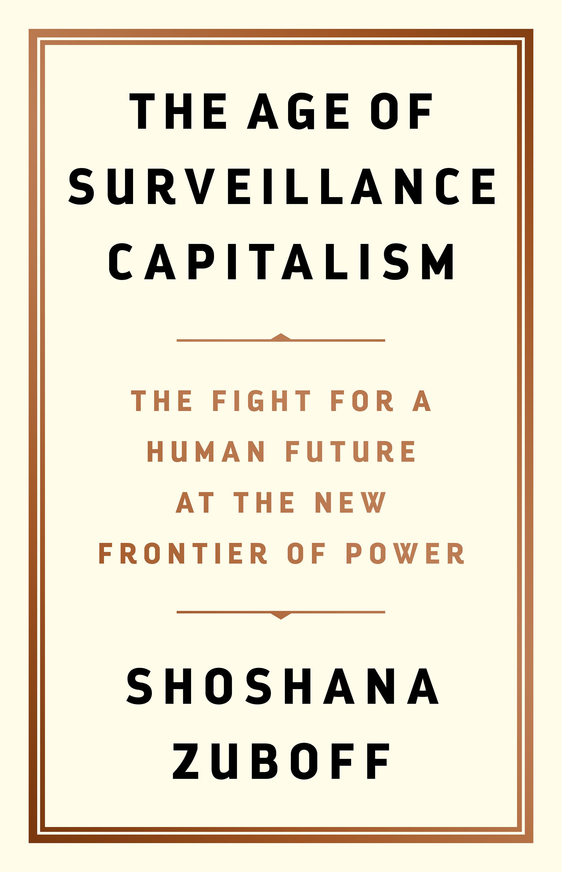 Cover of The Age of Surveillance Capitalism